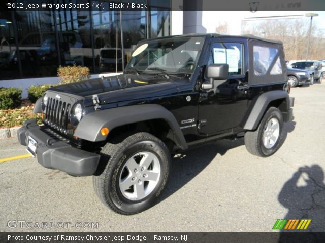 2012 Jeep Wrangler Sport S 4x4 in Black