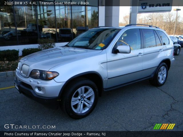 2006 BMW X5 4.4i in Titanium Silver Metallic