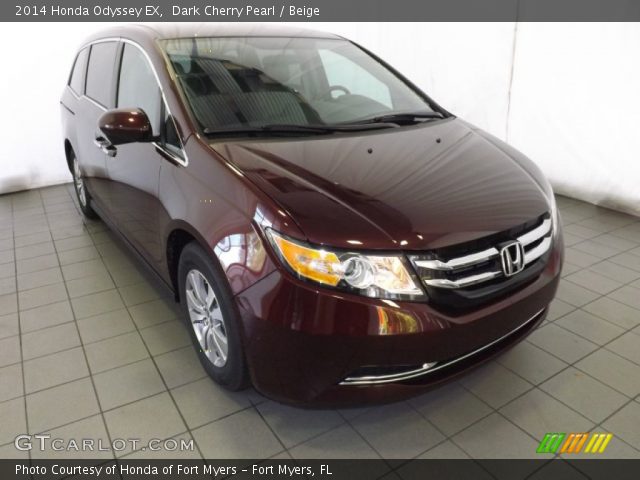 2014 Honda Odyssey EX in Dark Cherry Pearl