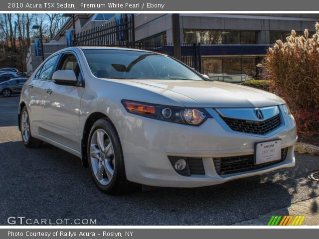 2010 Acura TSX Sedan in Premium White Pearl