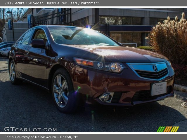 2012 Acura TSX Sedan in Basque Red Pearl