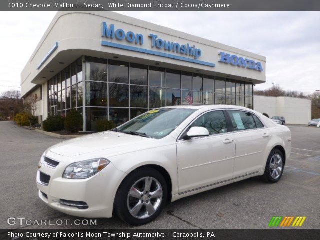 2010 Chevrolet Malibu LT Sedan in White Diamond Tricoat