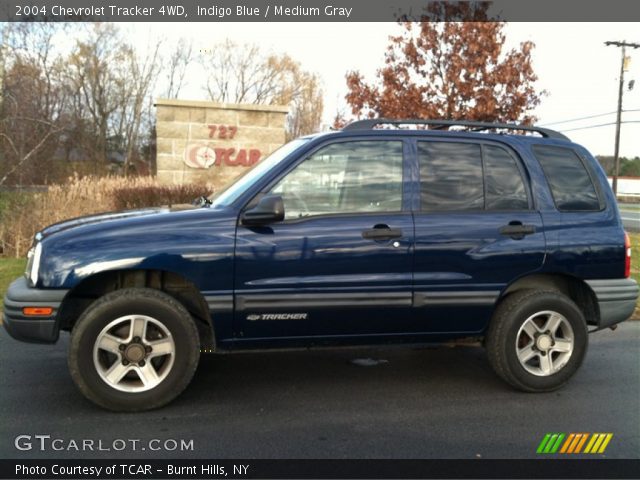 2004 Chevrolet Tracker 4WD in Indigo Blue