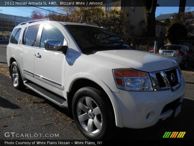 2011 Nissan Armada SL 4WD in Blizzard White