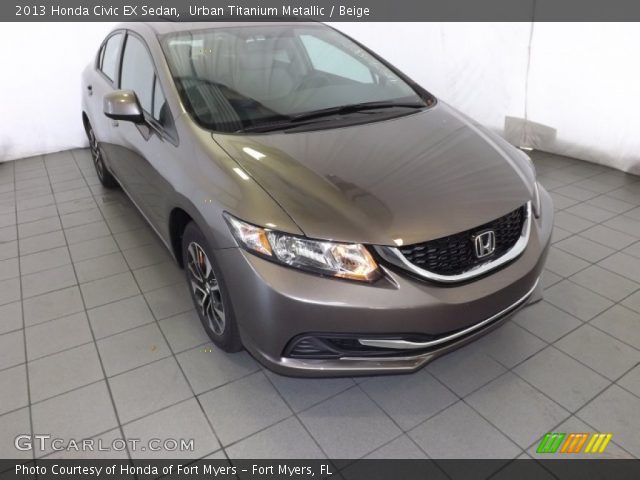 2013 Honda Civic EX Sedan in Urban Titanium Metallic