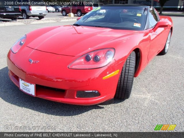 2008 Chevrolet Corvette Coupe in Victory Red