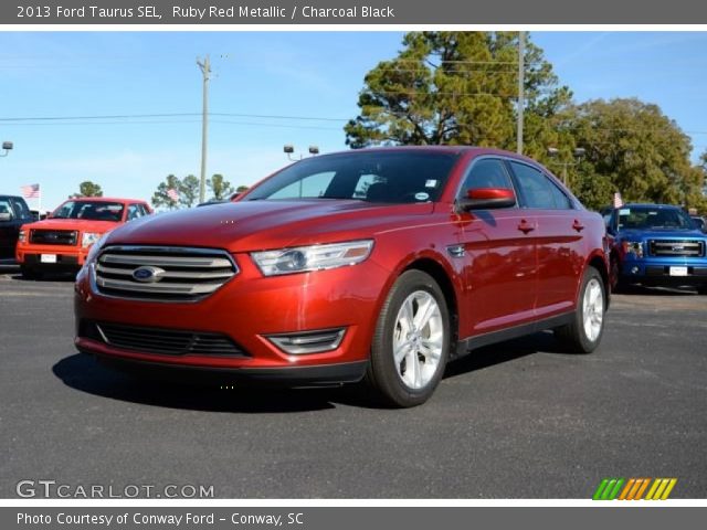 2013 Ford Taurus SEL in Ruby Red Metallic