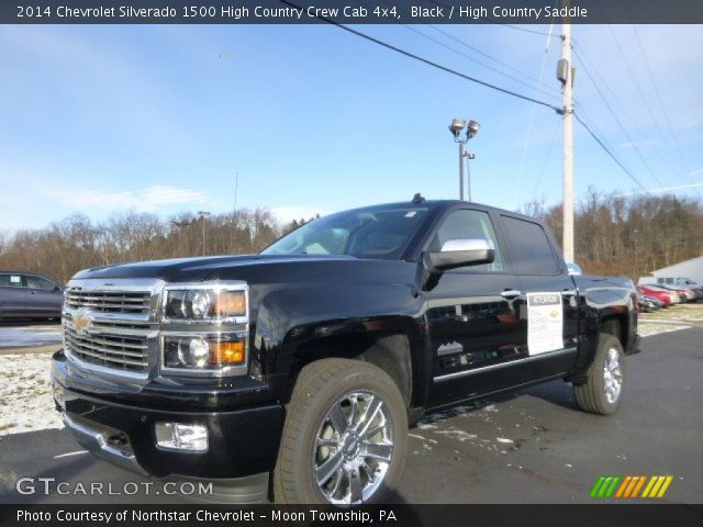 2014 Chevrolet Silverado 1500 High Country Crew Cab 4x4 in Black