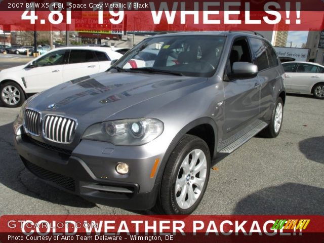 2007 BMW X5 4.8i in Space Grey Metallic