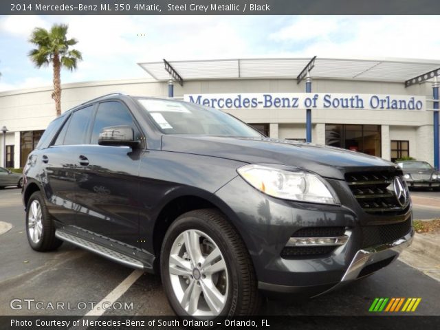 2014 Mercedes-Benz ML 350 4Matic in Steel Grey Metallic