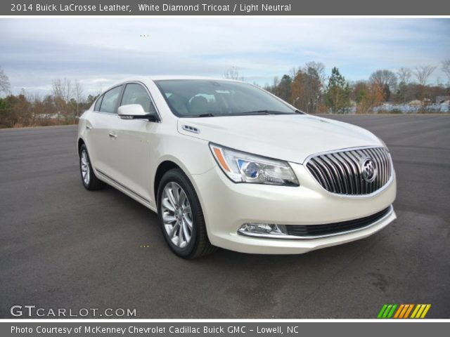 2014 Buick LaCrosse Leather in White Diamond Tricoat
