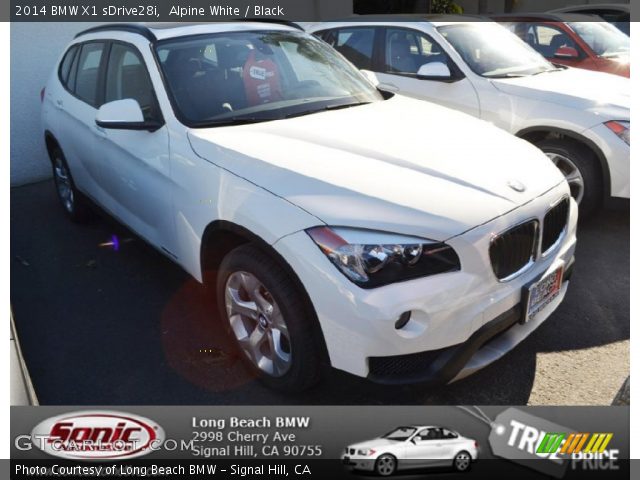 2014 BMW X1 sDrive28i in Alpine White