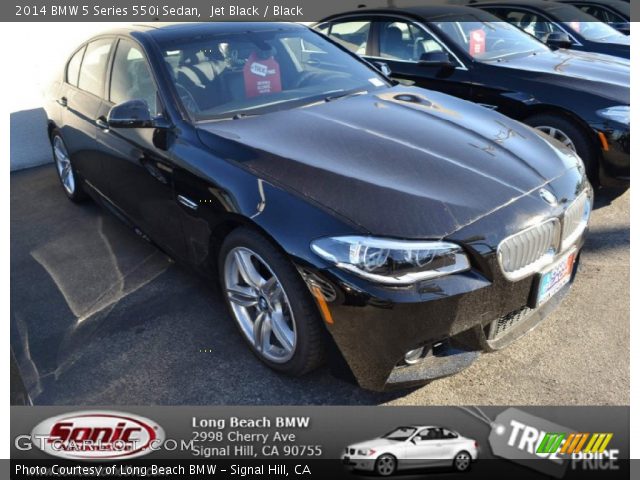 2014 BMW 5 Series 550i Sedan in Jet Black