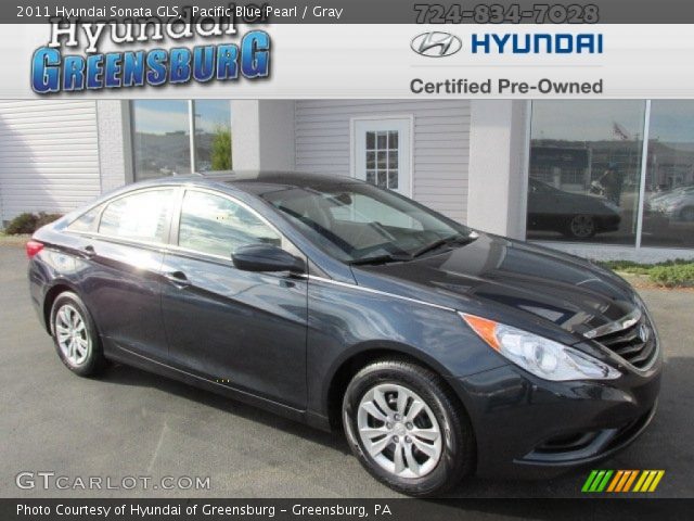 2011 Hyundai Sonata GLS in Pacific Blue Pearl