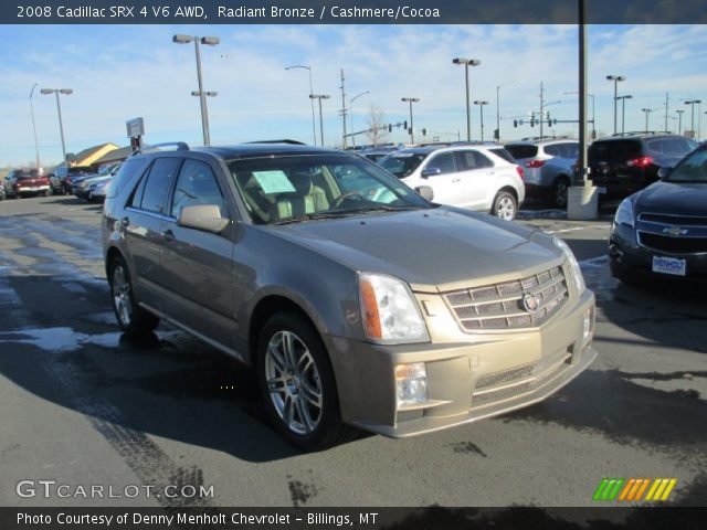 2008 Cadillac SRX 4 V6 AWD in Radiant Bronze