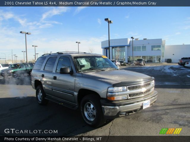 2001 Chevrolet Tahoe LS 4x4 in Medium Charcoal Gray Metallic