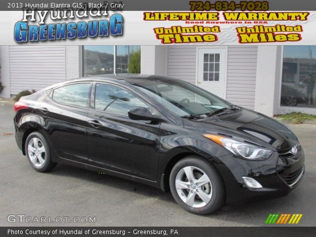 2013 Hyundai Elantra GLS in Black
