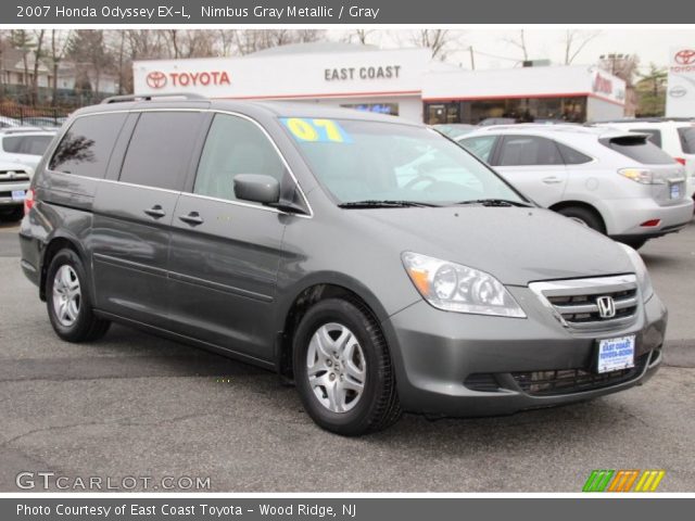 2007 Honda Odyssey EX-L in Nimbus Gray Metallic