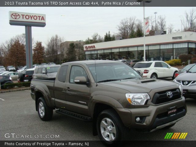 2013 Toyota Tacoma V6 TRD Sport Access Cab 4x4 in Pyrite Mica