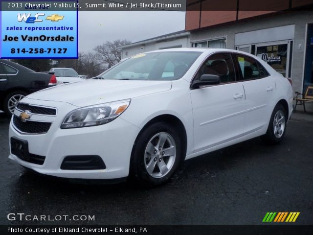 2013 Chevrolet Malibu LS in Summit White