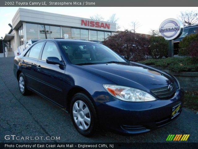 2002 Toyota Camry LE in Stratosphere Mica
