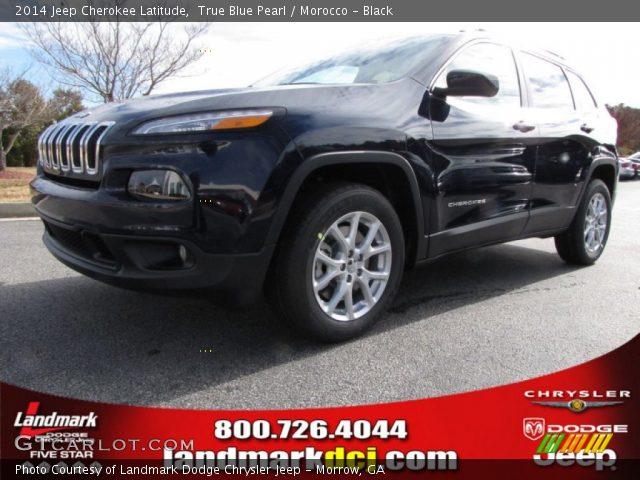 2014 Jeep Cherokee Latitude in True Blue Pearl