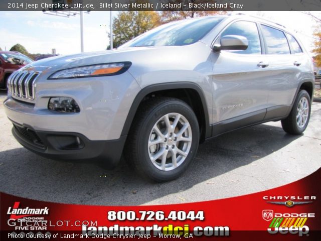 2014 Jeep Cherokee Latitude in Billet Silver Metallic