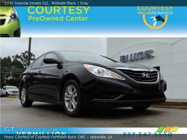 2012 Hyundai Sonata GLS in Midnight Black