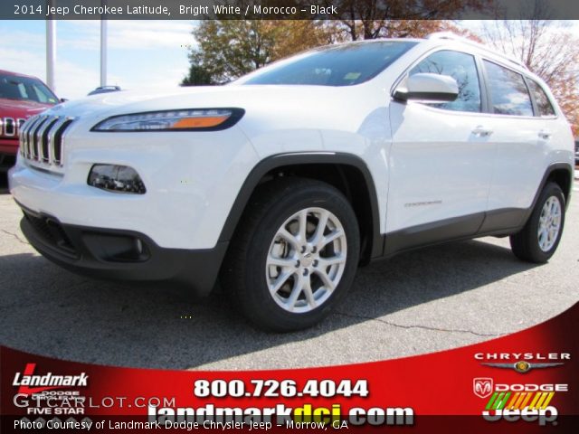 2014 Jeep Cherokee Latitude in Bright White