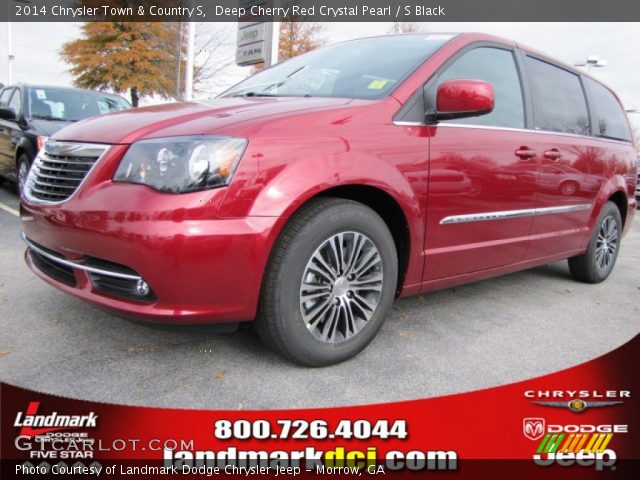 2014 Chrysler Town & Country S in Deep Cherry Red Crystal Pearl
