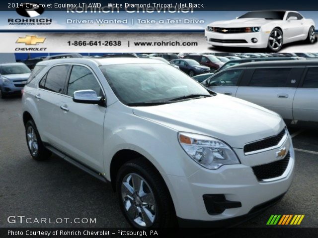 2014 Chevrolet Equinox LT AWD in White Diamond Tricoat