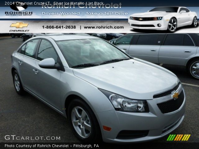 2014 Chevrolet Cruze LT in Silver Ice Metallic