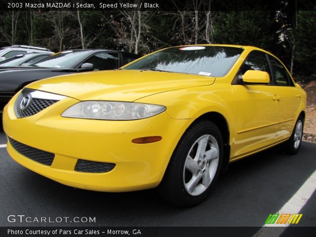 2003 Mazda MAZDA6 i Sedan in Speed Yellow