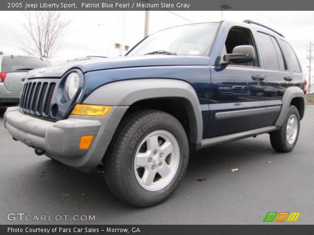 2005 Jeep Liberty Sport in Patriot Blue Pearl