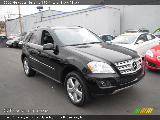 2011 Mercedes-Benz ML 350 4Matic in Black