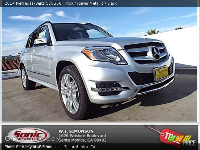 2014 Mercedes-Benz GLK 350 in Iridium Silver Metallic