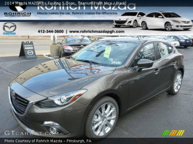 2014 Mazda MAZDA3 s Touring 5 Door in Titanium Flash Mica