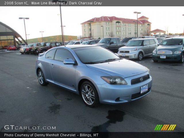 2008 Scion tC  in Wave Line Blue Pearl