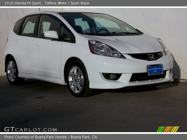 2010 Honda Fit Sport in Taffeta White