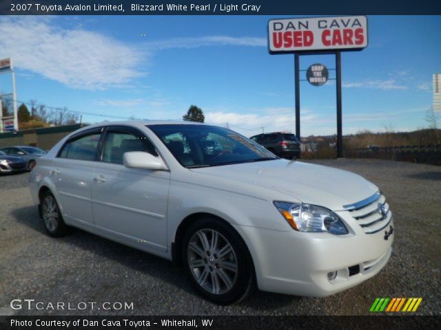 2007 Toyota Avalon Limited in Blizzard White Pearl