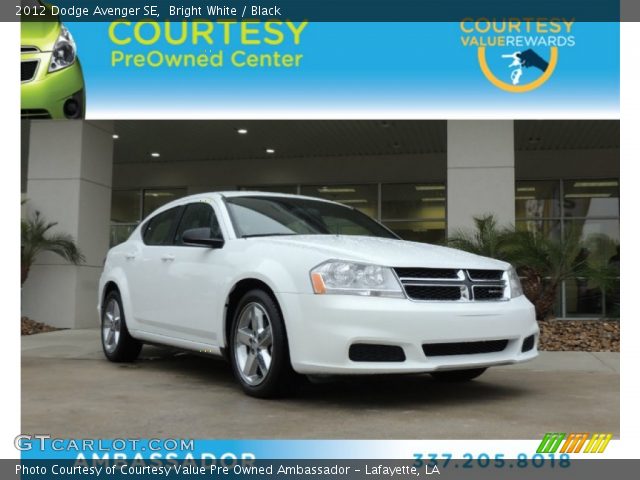 2012 Dodge Avenger SE in Bright White