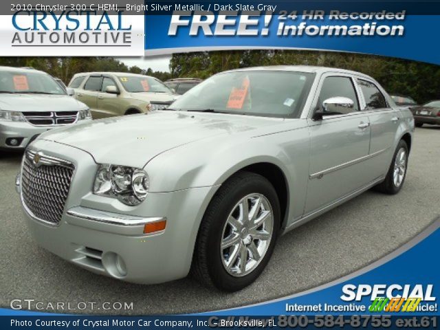 2010 Chrysler 300 C HEMI in Bright Silver Metallic