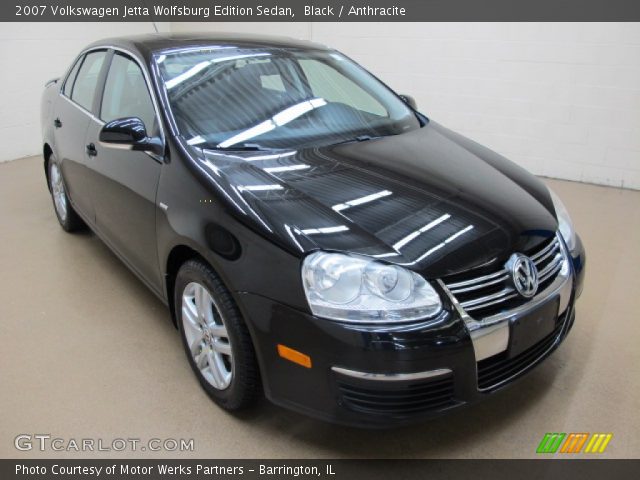 2007 Volkswagen Jetta Wolfsburg Edition Sedan in Black