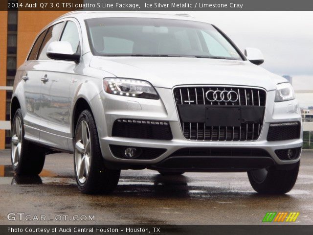 2014 Audi Q7 3.0 TFSI quattro S Line Package in Ice Silver Metallic