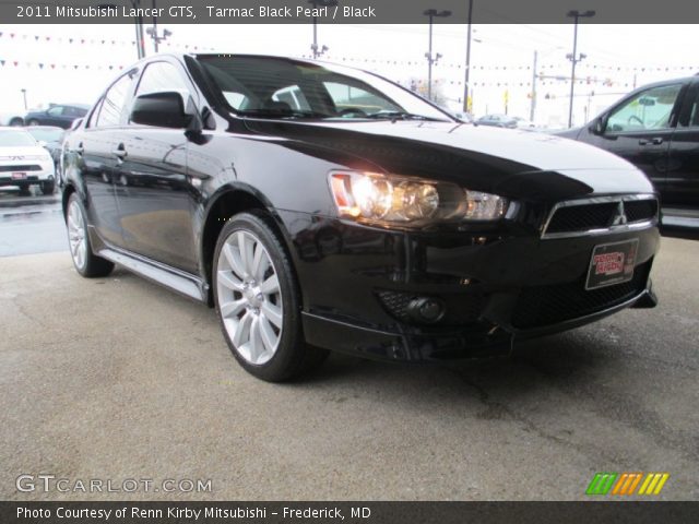 2011 Mitsubishi Lancer GTS in Tarmac Black Pearl