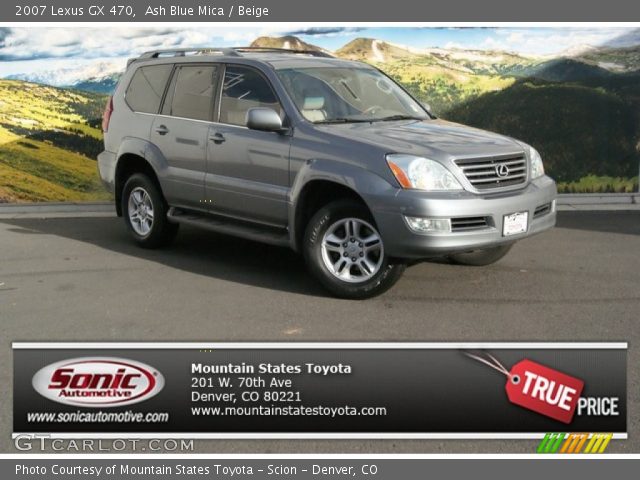 2007 Lexus GX 470 in Ash Blue Mica