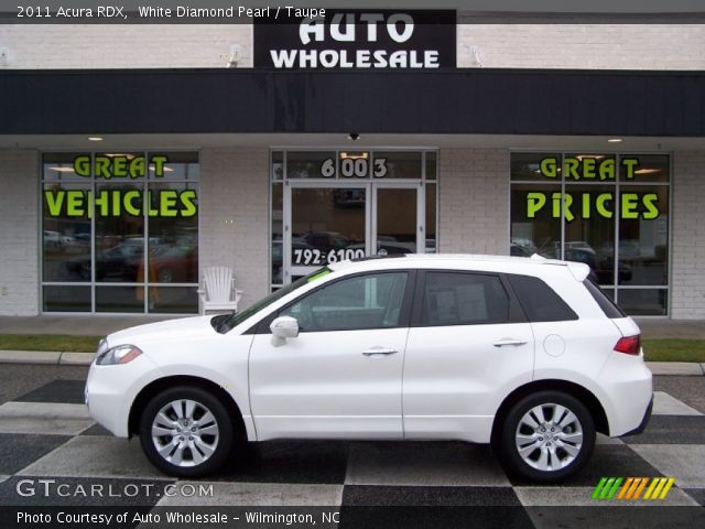 2011 Acura RDX  in White Diamond Pearl