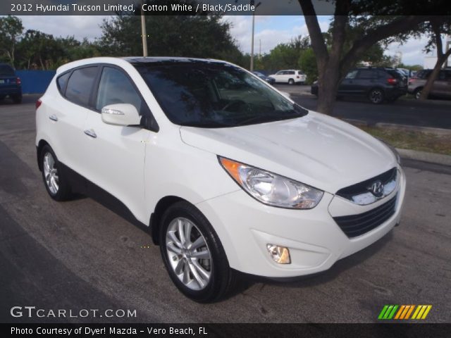 2012 Hyundai Tucson Limited in Cotton White