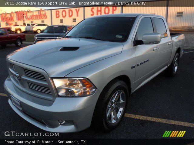2011 Dodge Ram 1500 Sport Crew Cab in Bright Silver Metallic