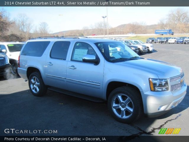 2014 Chevrolet Suburban LTZ 4x4 in Silver Ice Metallic